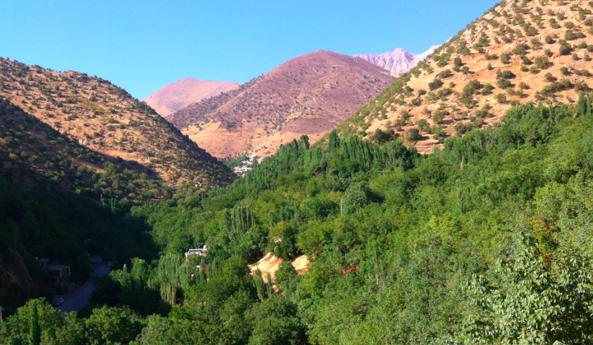 Baha'u'llah's love - the mountains of kurdistan