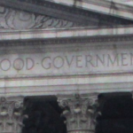 good government - detail from new york court house