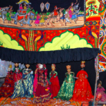 puppet show at the court