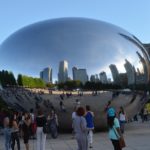 Chicago Artwork Bean newspapers - mirror of the world