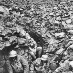 a french regiment entrenched at Verdun