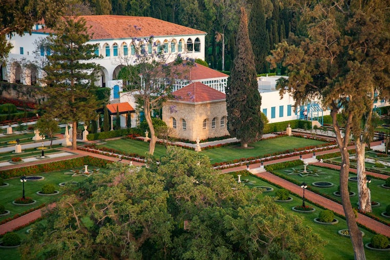 shrine of Baha'u'llah beatitudes