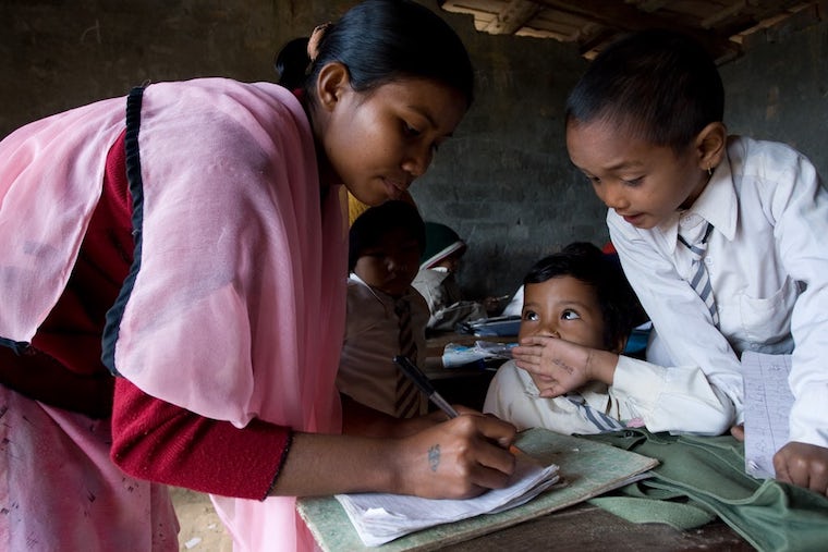 personal is universal - school in nepal