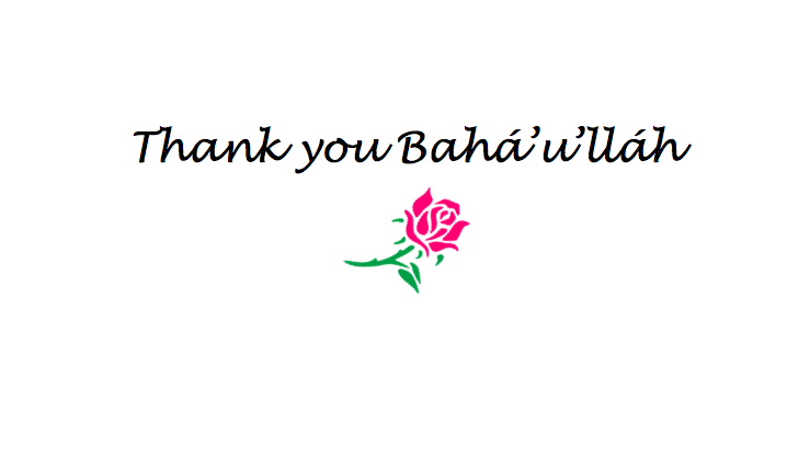 Thank You Baháulláh Beyond Foreignness - 