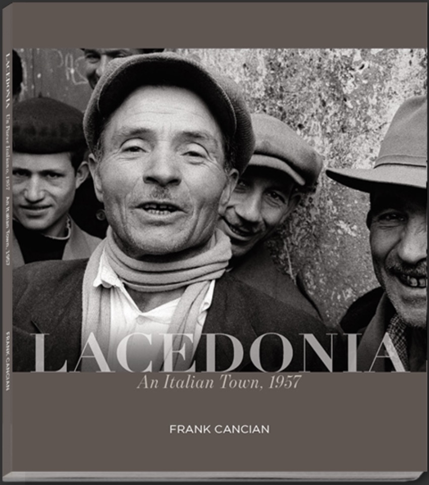 Lacedonia Italian Town 1957 - book cover. Frank Cancian image.