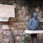 Bust of Shakespeare in Verona at the tomb of Giulietta