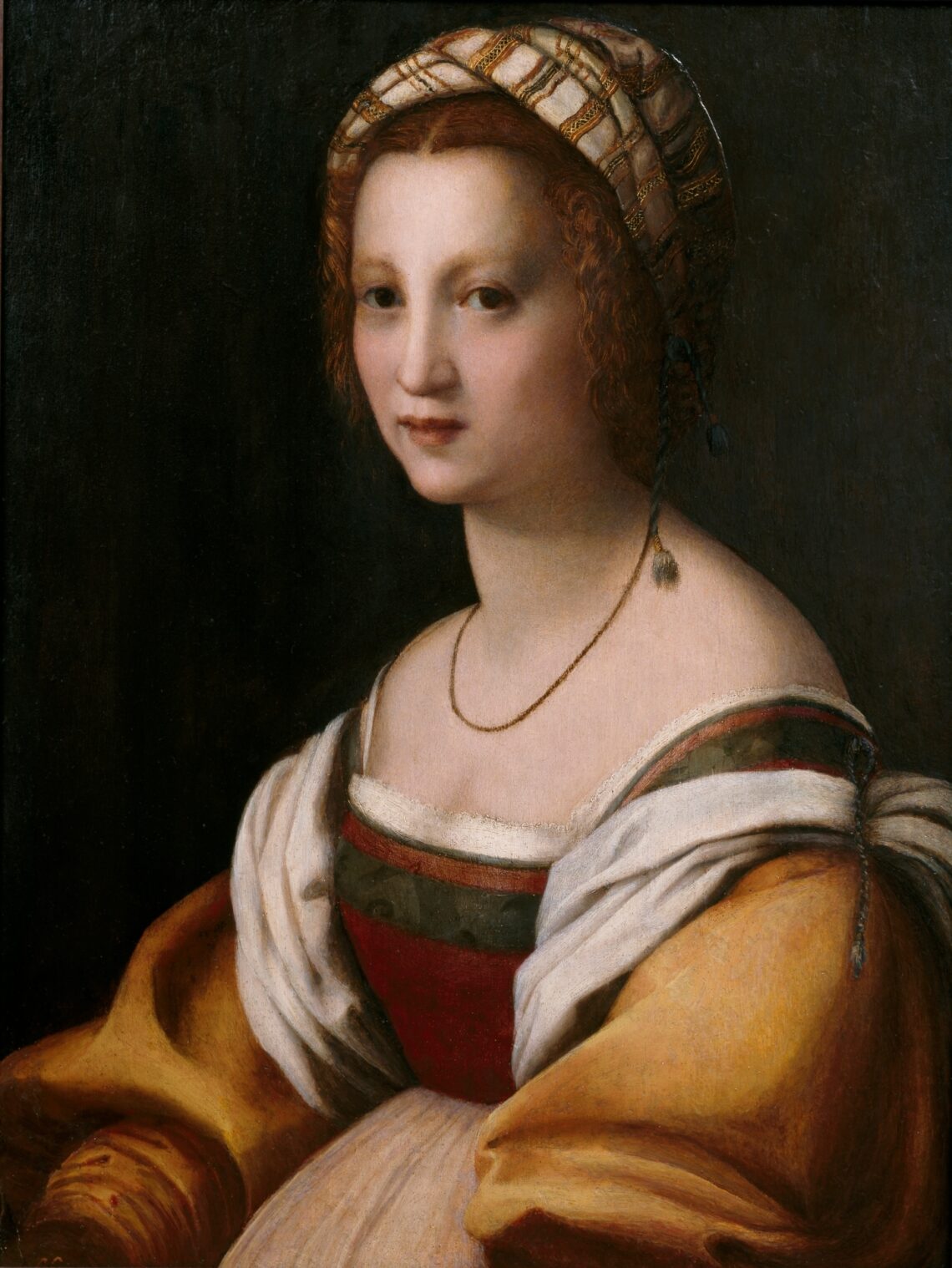 Portrait of a Woman by Andrea del Sarto c 1514