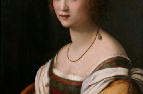 Portrait of a Woman by Andrea del Sarto c 1514