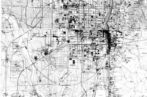 targeting map Kyoto WW II