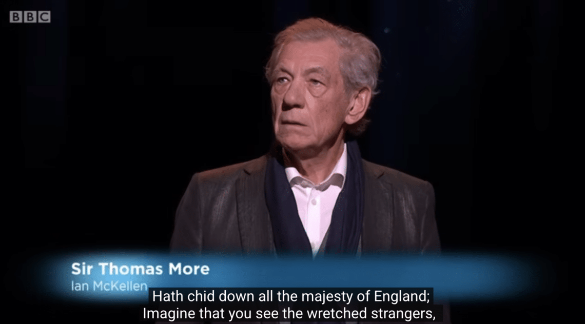 Sir Ian McKellen - the strangers' case